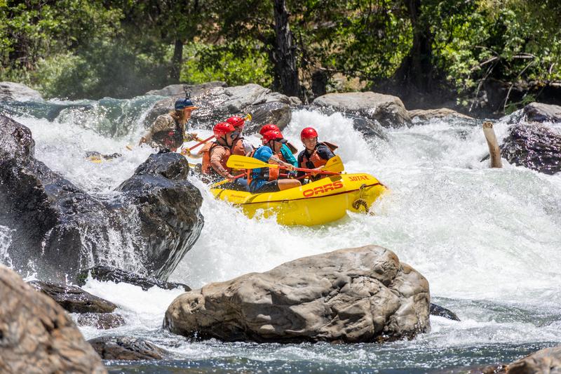 Running Clavey Falls on California's Tuolumne River