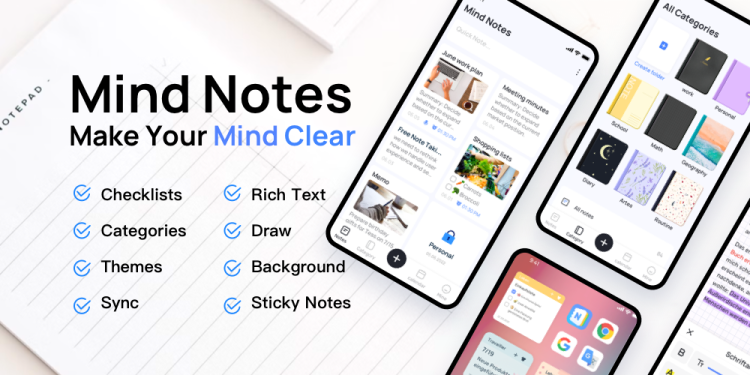 Mind Notes–Note-Taking Apps (VIP) 1.0.58.0208 Apk for Android