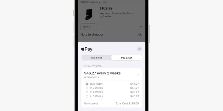 Apple's retail staff is reportedly testing its 'buy now, pay later' service 1 Apple’s retail staff is reportedly testing its ‘buy now, pay later’ service