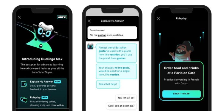Duolingo's Max plan offers AI tutoring for $30 per month 1 Duolingo’s Max plan offers AI tutoring for $30 per month