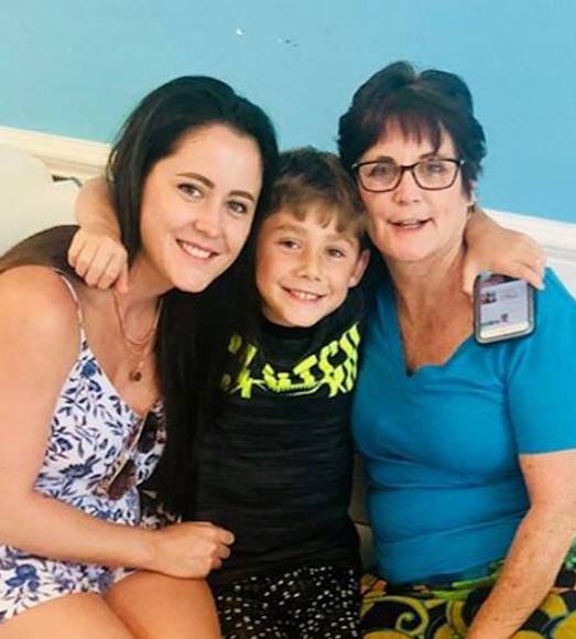 Jenelle Evans, Mom and Son