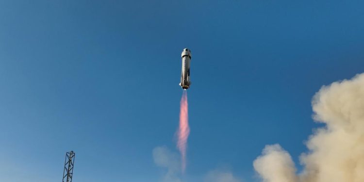 Blue Origin pins last summer’s NS-23 rocket failure on a faulty engine nozzle