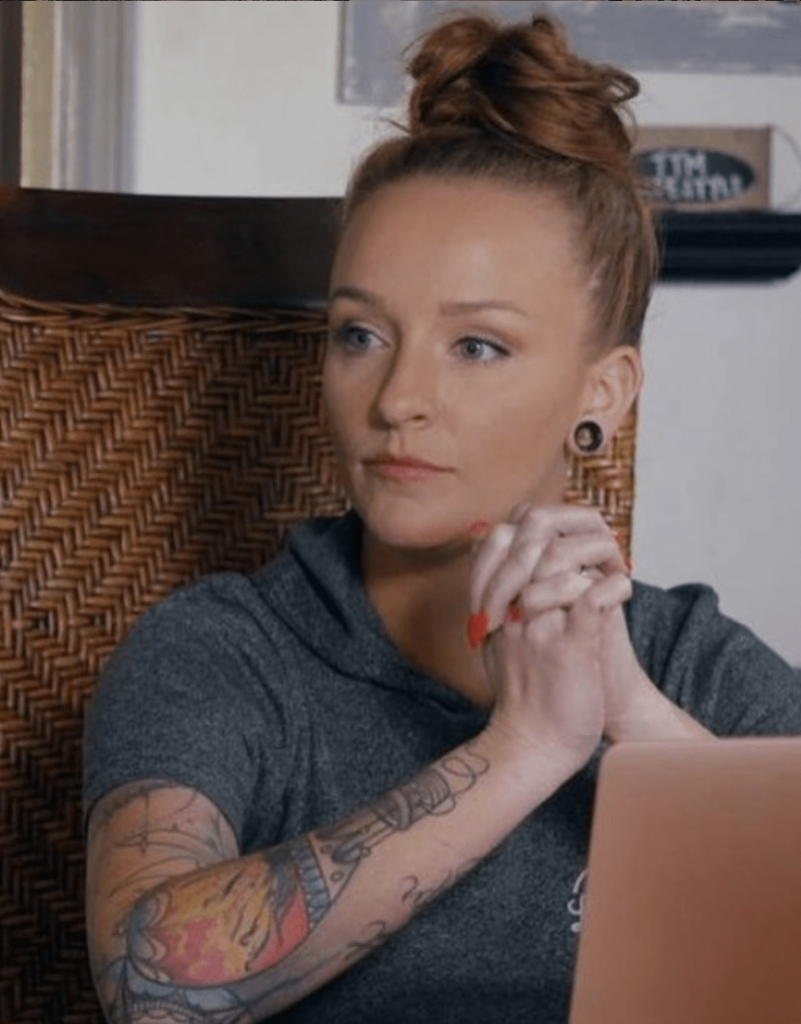 Maci Bookout on the MTV
