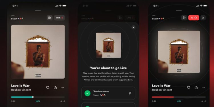 Tidal’s listening party feature is now widely available