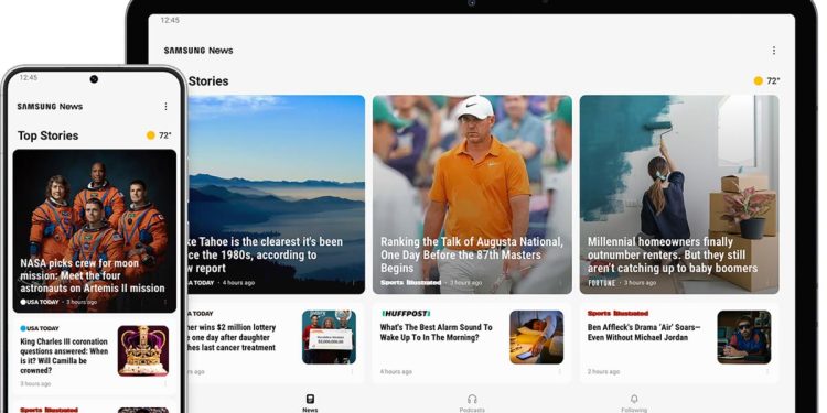 Samsung's News app brings daily headlines and podcasts to Galaxy devices 1 Samsung’s News app brings daily headlines and podcasts to Galaxy devices