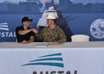 Austal USA Delivers the Future USS Augusta