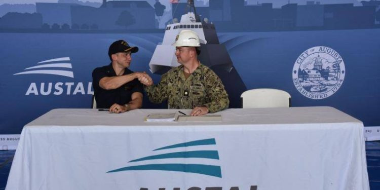 Austal USA Delivers the Future USS Augusta 1 Austal USA Delivers the Future USS Augusta