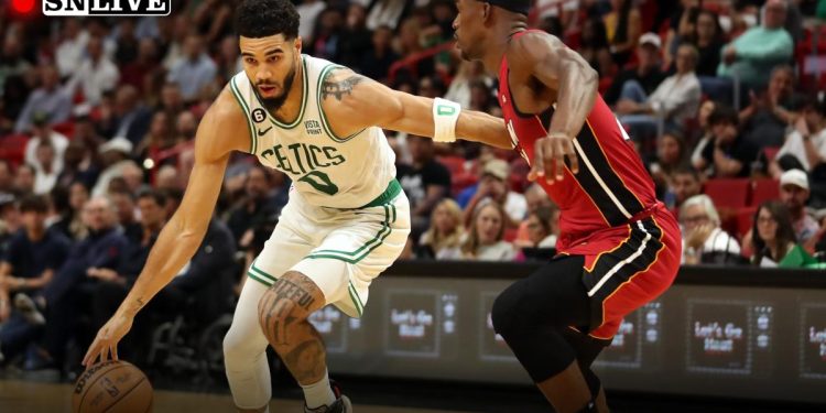 Celtics vs. Heat live score, updates, highlights from Game 1 of NBA Playoffs 1 Celtics vs. Heat live score, updates, highlights from Game 1 of NBA Playoffs