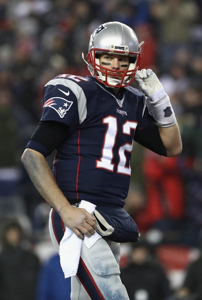 Tom Brady on the Field