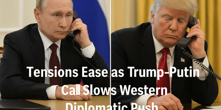 “Trump-Putin Dialogue Pauses Western Diplomatic Momentum”