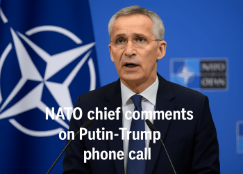 NATO chief comments on Putin-Trump phone call