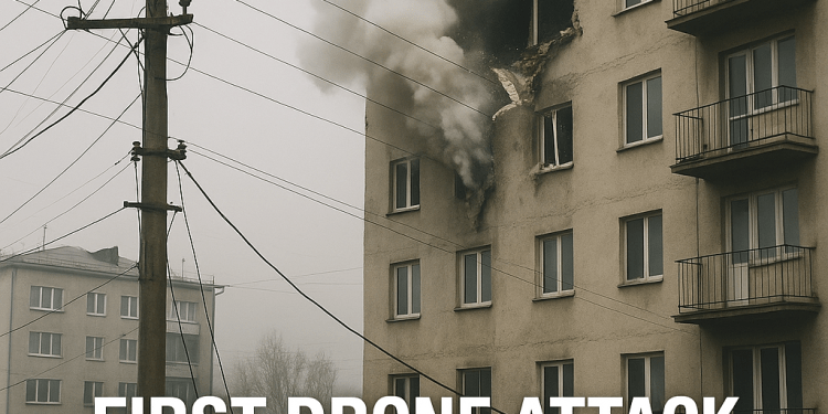 First drone attack reported in Siberia 1 First drone attack reported in Siberia