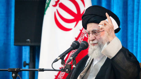 Iranian Supreme Leader Ali Khamenei in Tehran, June 4, 2025.