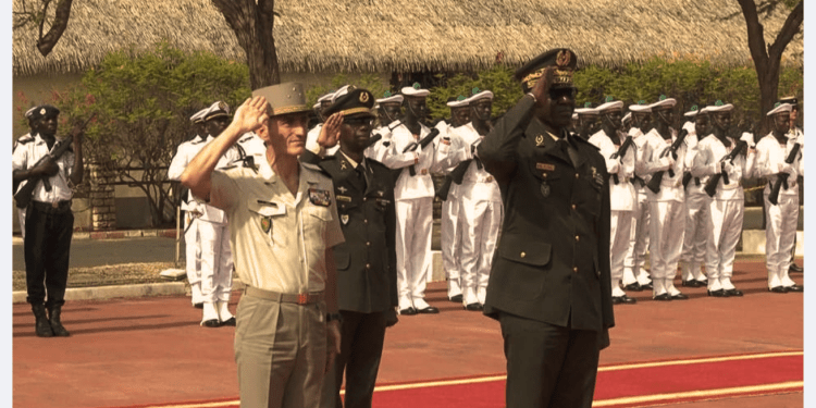 Senegal independence ceremony after France military withdrawal”
