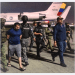How Fito’s Extradition Could Trigger Ecuador’s Deadliest Gang War Yet 3 Ecuadorian police escort drug lord Fito during extradition to the United States after his prison escape, night operation near military jet"