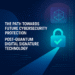 Future-Proof Cybersecurity with Post-Quantum Signatures 2 Illustration of post-quantum digital signature technology with secure padlock and quantum computing background, symbolizing future cybersecurity protection